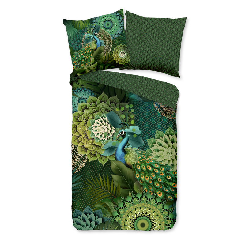 Cotton Duvet Cover Set, Single Duvet Cover + 1 Standard Pillowcase
