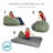 CordaRoy's Chenille Convertible Bean Bag Chair-87226868-87325753