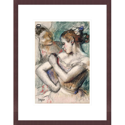 Danseuse par Edgar Degas - estampe numérique encadrée