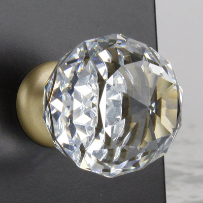 Poignée ronde Glamour 1 3/16 po de diamètre