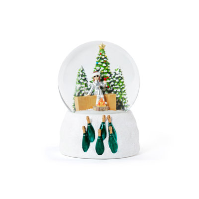 Alpine Winter Snow Globe