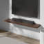  Grandes tablettes flottantes murales pour ensemble de 2 tablettes murales en bois de 24 po x 12,75 po x 2 po avec support mural pour chambre à coucher, cuisine, salon et noyer-870046223-868230142