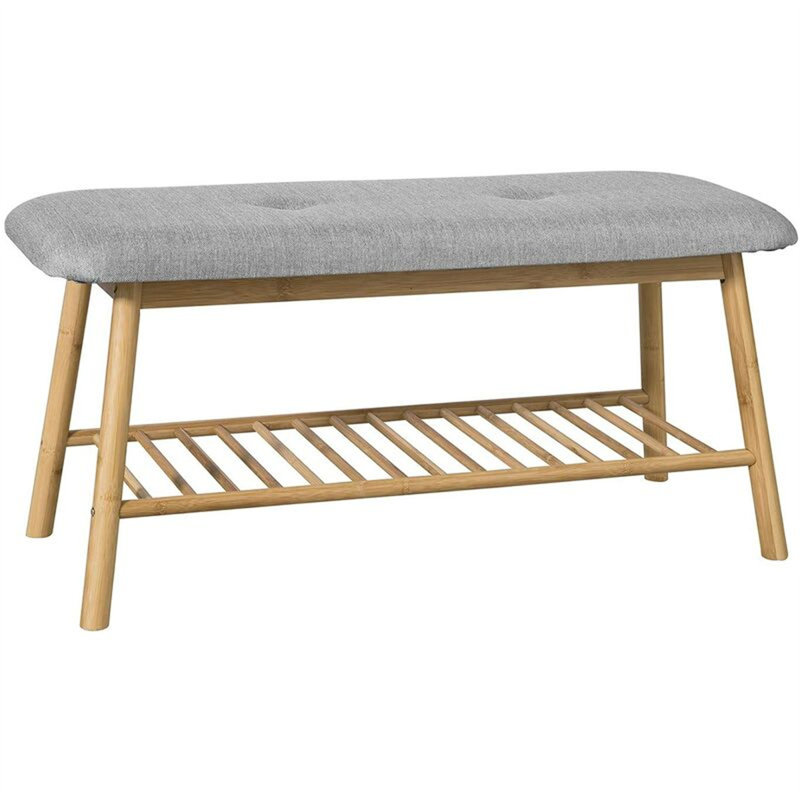 4 Pair Shoe Storage Bench