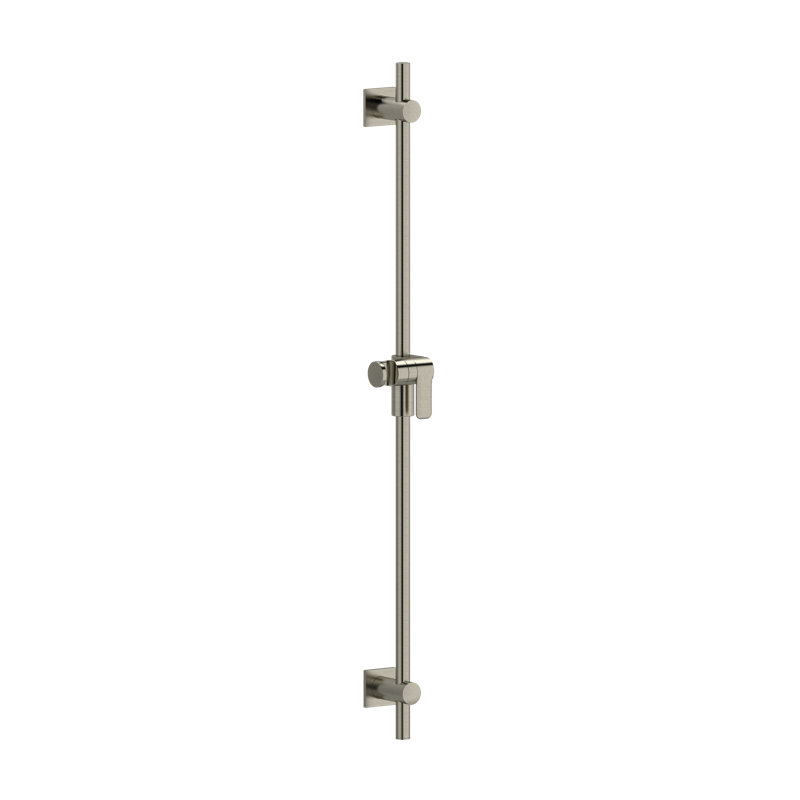 Barre coulissante 35 po Riobel, Nickel brossé