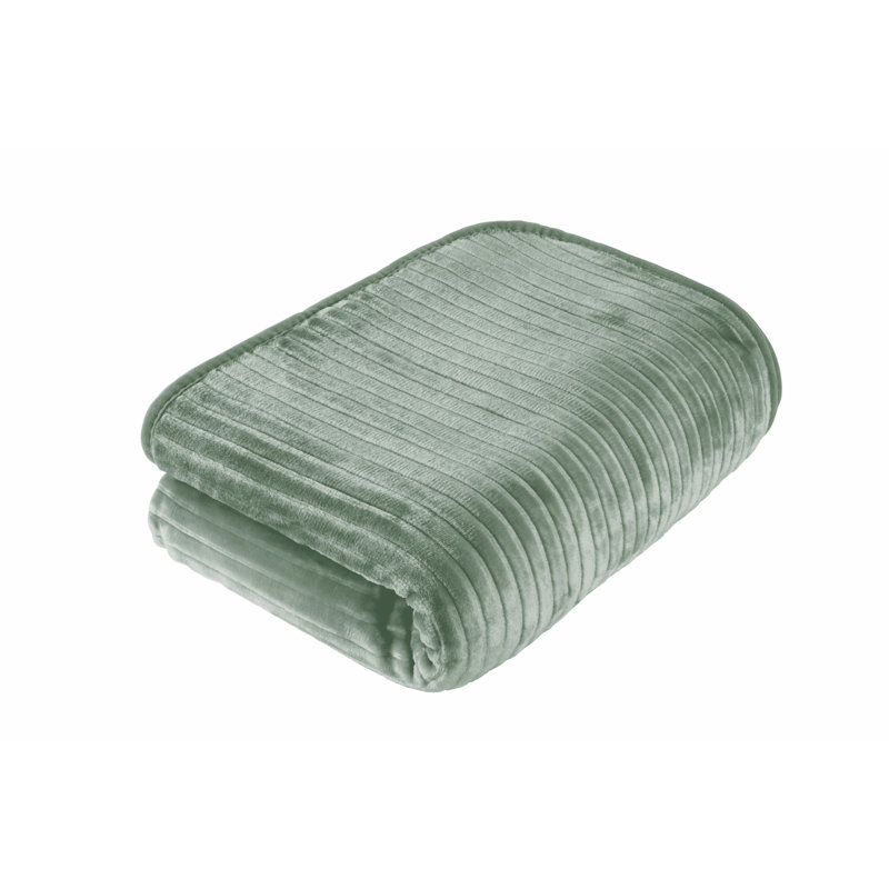 Ahrianna Standard Throw Blanket, 59cm W x 79cm L, Green