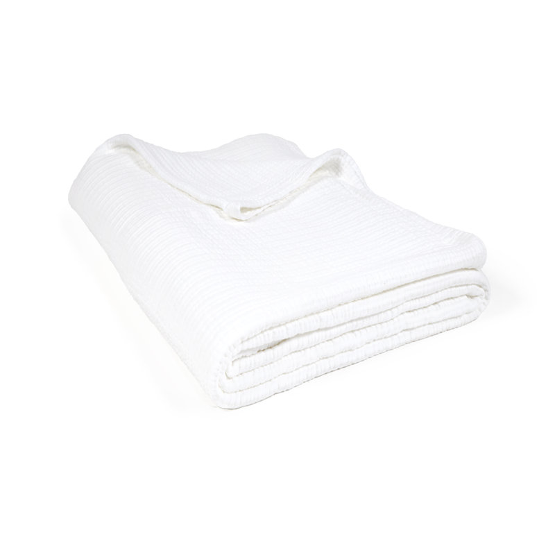 Chatham Blanket, Twin, White