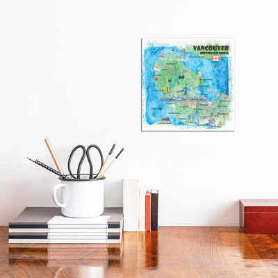 «Vancouver, British Columbia, Canada Travel» par Markus And Martina Bleichner, impression sur toile tendue