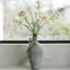 27" Artificial White Ranunculus Stems