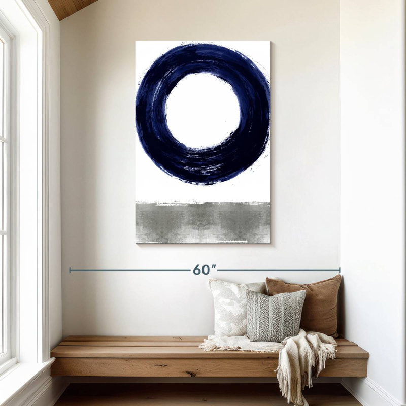 Avery bleu gravité I, H 45 po x l 30 po