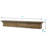 Bellamy 72" Floating Wood Fireplace Shelf-462353427-462353435