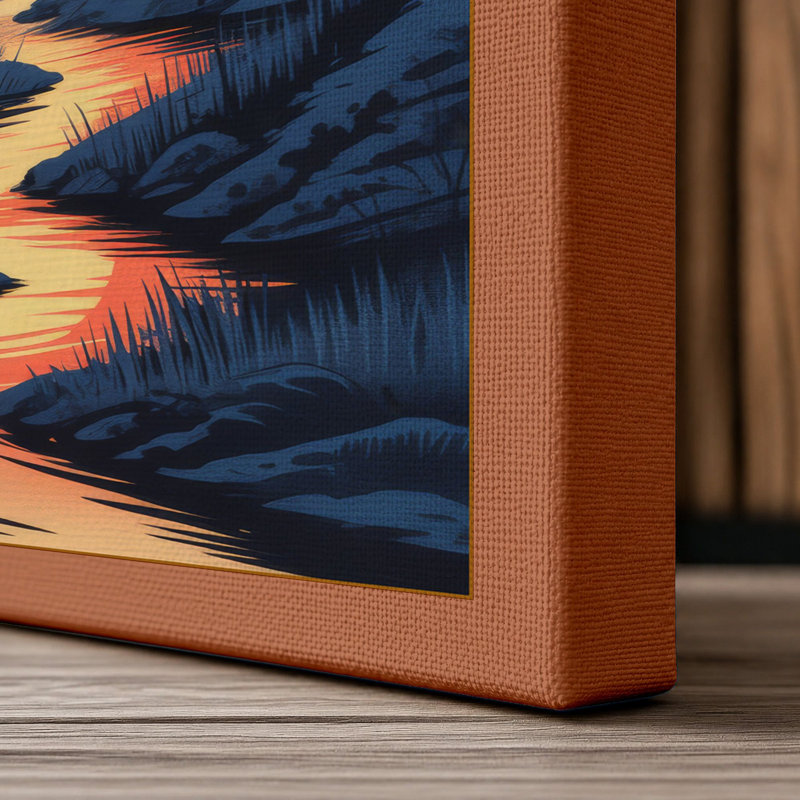 Print, 24x16 - 61.0 x 40.6 cm, Terracotta Border