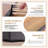 Extra Tall Channel Tufted Upholstered Bed, Queen, Gray Velvet-523874763-523874757