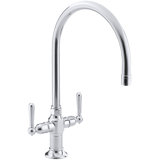 HiRise Single Double Handle Kitchen Faucet