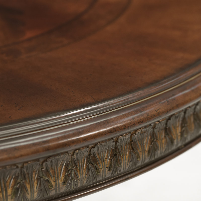 Villa Valencia Round Solid Wood Dining Table