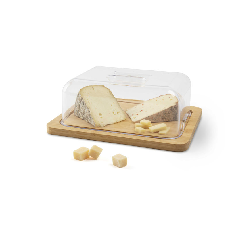 Excelsa chopping board Eco Living bamboo 30×24×2 cm cream