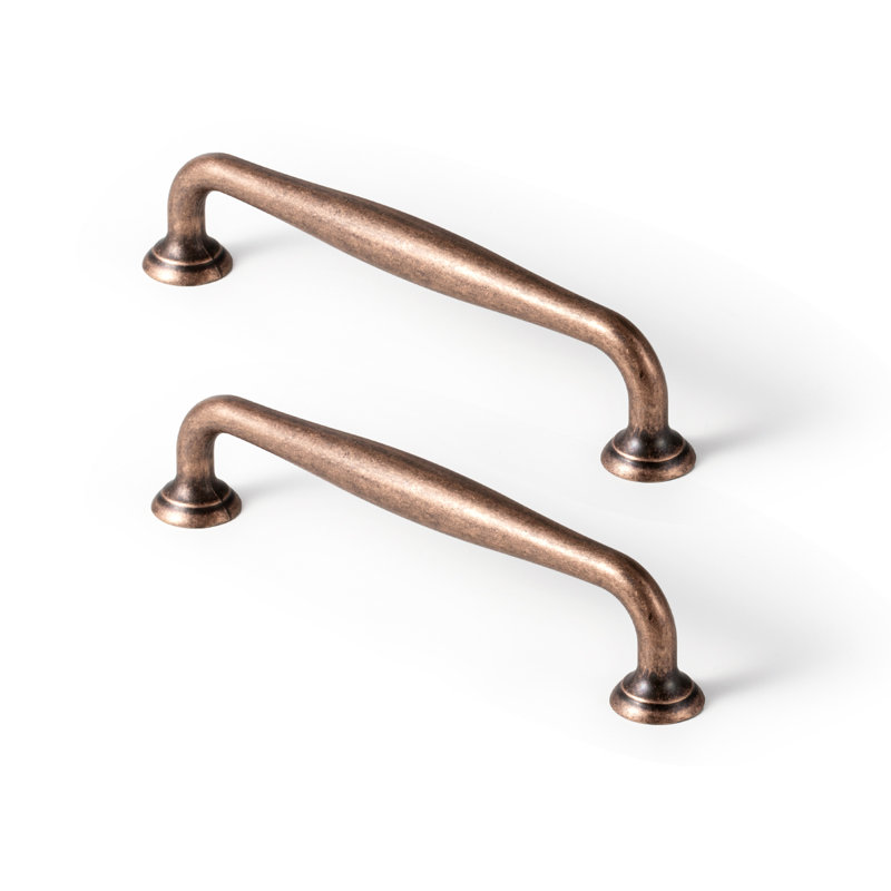 Ensemble de poignées antidérapantes rétro, 5", Antique Copper