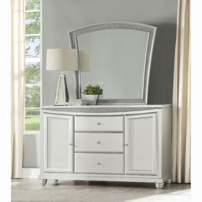 Armoire de rangement Maverick Glam Platinum