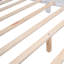 Twin Size Wood Platform Bed With House-Shaped Headboard-1671320681-1671320684