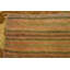 Tapis de zone en laine beige noué la 4 pi x 6 po one-of-kind Earley