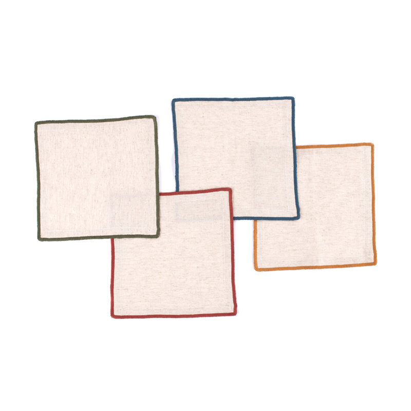 CLARA COCKTAIN NAPKIN SET (Set of 4), Bold
