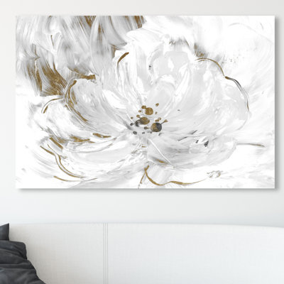 « camelia matin », peinture sur toile