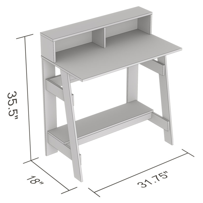 Bureau d'écriture Hetherington, Taupe foncé