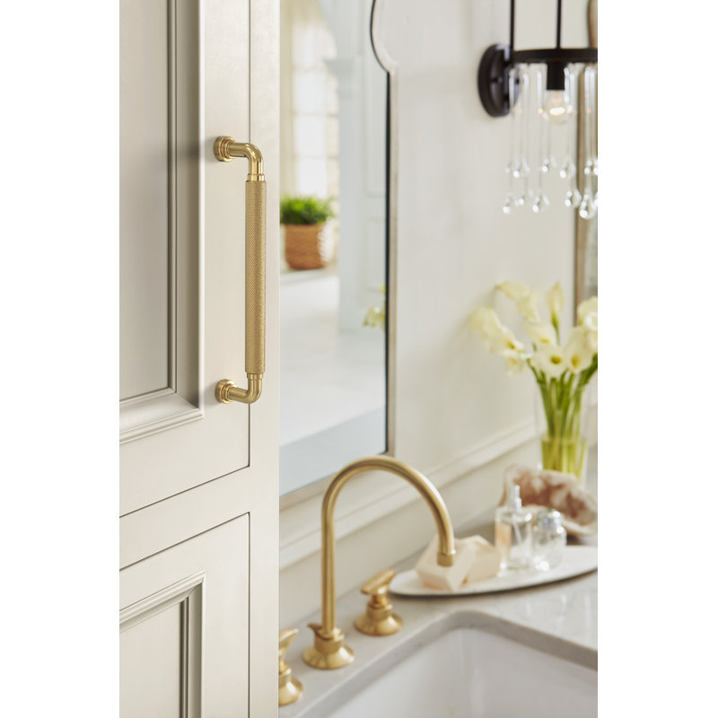 Collet  (96mm) Centre-to-Centre  Cabinet Pull, 6 5/16", Champagne Bronze