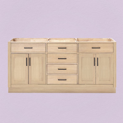 Base de meuble-lavabo double 72 po Osoria