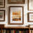 6X9 Picture Frame With Mat For 4X6 Photos, Set Of 3 Solid Wood Frames In Dark Oak Finish, Includes Tempered Glass, Wall Hanging Kit, And Tabletop Stand