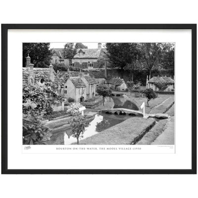 Bourton-on-the-Water, The Model Village C1950 by Francis Frith - Single Picture Frame Print