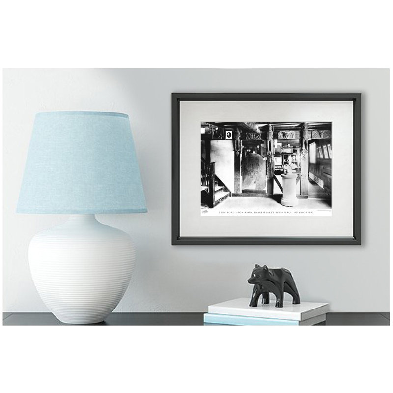 Stratford-upon-Avon, Shakespeare's Birthplace, Interior 1892 by Francis Frith - Single Picture Frame Print