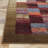 Rustic Color Block Checkered 100& Nylon Non-Slip Indoor Runner or Area Rug-50356679
