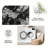 Black White Marble carpet-easy to clean, machine-washable, soft and comfortable; suitable for door mats, kitchens, living rooms, bedrooms, corridors, and laundry areas. Easy to clean, durable carpet for home decoration.-1123230507