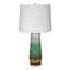 Lampe de table en verre
