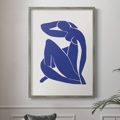 Matisse C XXXVII, reproduction d'art encadrée - bois massif