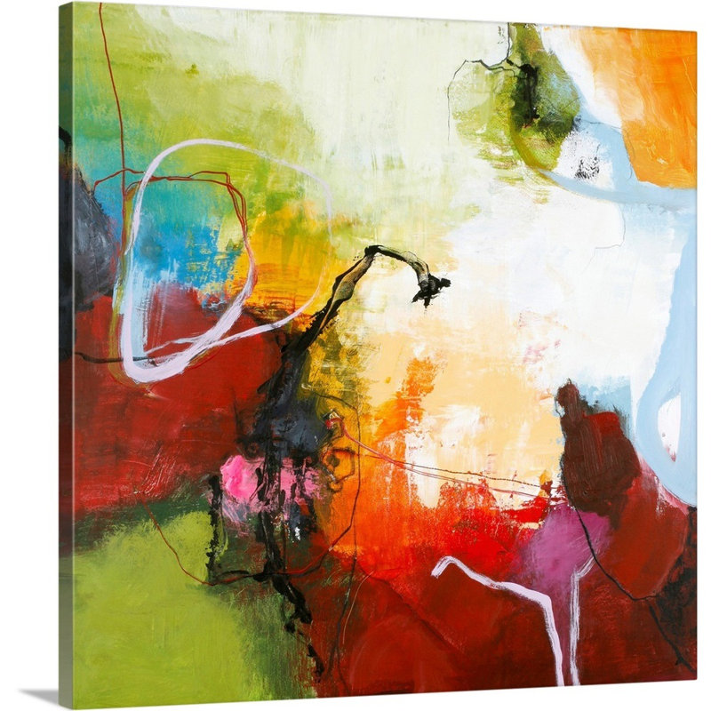 Tango 2 - reproduction d'art, Toile tendue, H 24 po x l 24 po x P 1,25 po