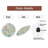 12'' Modern Glass Wall Clock