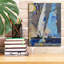 «Blue Breeze Dynamics» par Beth Forst, estampe numérique sur toile-624039270