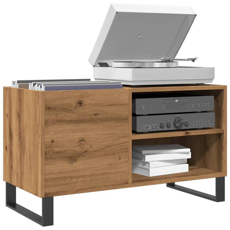 48cm H Media Cabinet, Artisan Oak