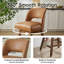 Tabouret de bar pivotant en similicuir Bisto-1251283862-1251283871