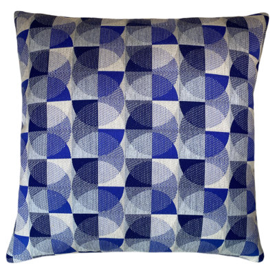 Discus Geometric Sunbrella® Outdoor Throw Pillow