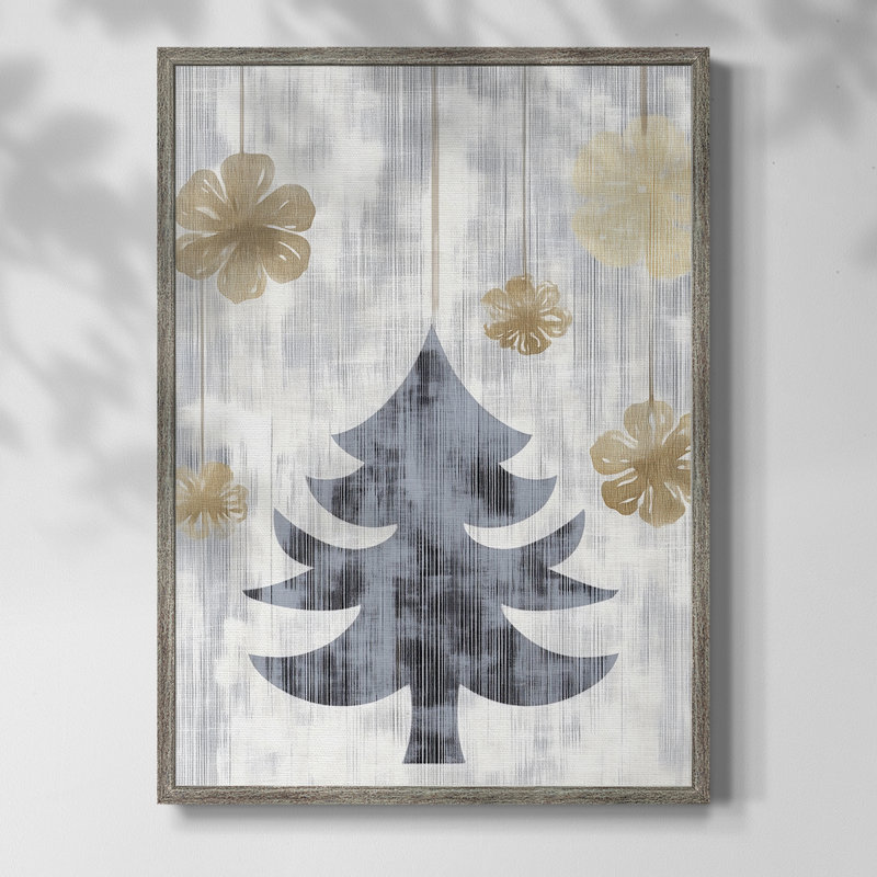 «Christmas Holiday Art», reproduction encadrée CECV III, H 15 po x l 12 po