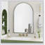 Miroir mural arqué avec cadre en fer-1597491183
