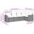 Vidaxl Garden Sofa Set Black, Cream White