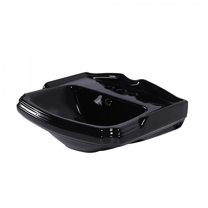 The Renovators Supply Inc. 14.75'' Gloss Vitreous China Bathroom Sink with Overflow