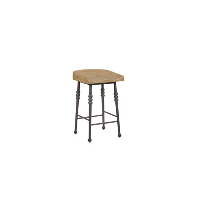 Tabouret à hauteur de comptoir - Cajou (1 par boîte)