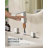 Waterfall Widespread Bathroom Faucet with Drain Assembly-95110730