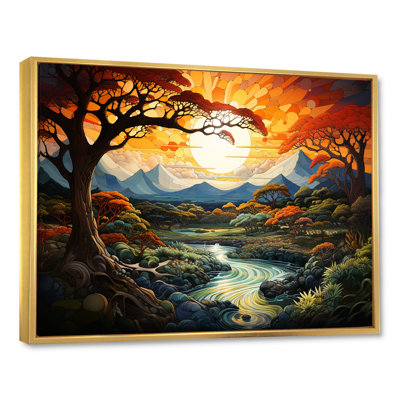 " Trees Charm In Summer Charm I "