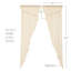 Paire de rideaux transparents avec passe-tringle Beacham Prairie-2106784174