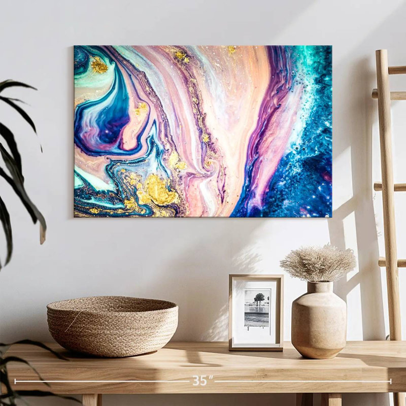 Avery Galaxy Pour, 16" H x 24" W